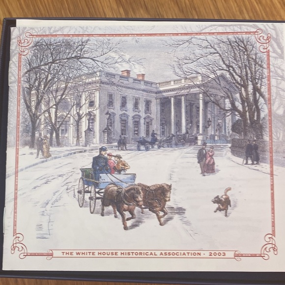 5 White House Historical Christmas Ornaments very good condition with bo… - Picture 9 of 16